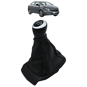 Kit Coifa e Manopla de Cambio Prisma Onix Joy/Joy Plus 2020 2021