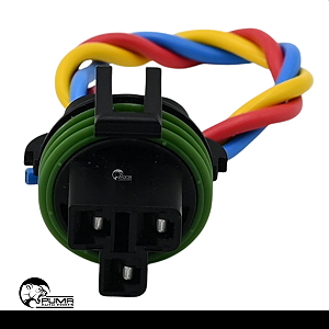 Chicote 3 Vias Cebolão Volvo Sensor de Temperatura GM