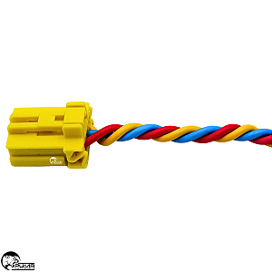 Chicote 3 Vias Seta Traseira HONDA New Civic