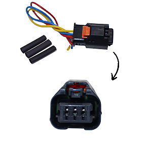 Chicote 3 Vias Sensor Posição Virabrequim Peugeot Citroen