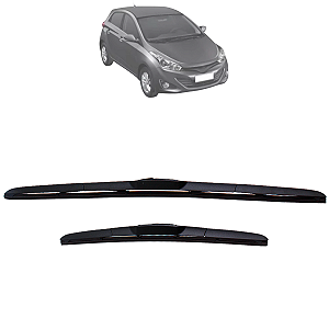 Par Palheta Silicone Dianteira Especifica HB20 2013 Até 2019