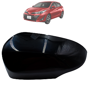 Capa Retrovisor Com Abertura P/ Pisca Yaris 2018 a 2024 Original