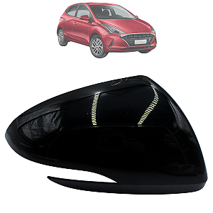 Capa Cobertura Retrovisor Hb20 2019 Até 2023 Com furo Original