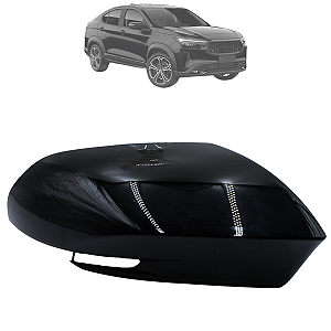 Capa Retrovisor Pulse 2021 Até 2024 Fastback 2022 Até 2025 Com Furo