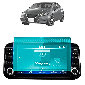 Película Protetora Multimídia Tela Kicks/Versa 2021 2022 2023 7 Polegadas