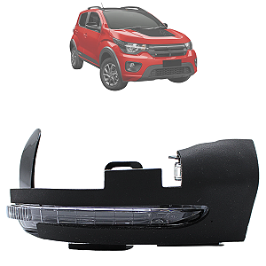 Pisca Seta Retrovisor Metagal Mobi 2017 Até 2025 Original