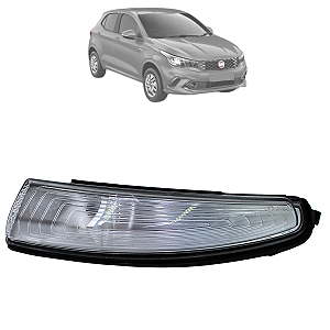 Pisca Seta Retrovisor Argo Cronos 2017 Até 2023 Strada 2021 Até 2024 Strada Original