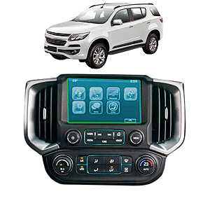 Película Multimídia Painel Protetora S10 Trailblazer  2016 Até 2023 Nano Glass