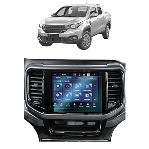 Película Painel Multimídia Strada Toro 2022 Até 2024 7,0 Polegadas