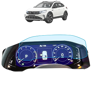 Película Anti-risco Painel Velocímetro Polo Virtus TCross Nivus 8 Polegadas