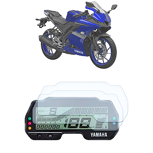 Película Anti Risco Painel Protetora Moto R15 2023 Até 2025