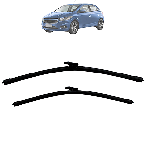 Par Palheta Limpador Dianteira Especifica KA 2010 Até 2013