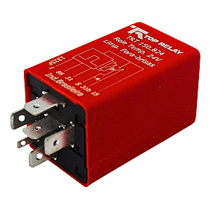 Rele Limpador De Para-brisa Mb M96 / O50 24v 6 Terminais