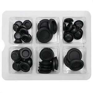 Kit 50 Peças Tampão Do Assoalho Porta Malas Universal