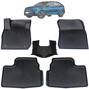 Tapete Borracha Bandeja Reforçado Nivus 2020 Até 2026