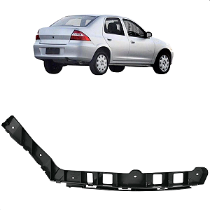 Suporte Guia Parachoque Prisma 2007 2008 2009 2010 2011 2012 Traseiro