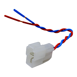 Plug Chicote 02 Vias Macho Bobina Injeção Titan 150cc