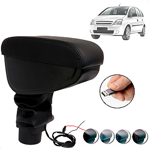 Apoio De Braço Meriva 2003 Até 2012 Com USB