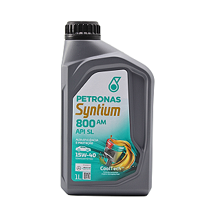 Óleo semisintético Petronas Syntium 800 AM API SL 15w40 1 Lt