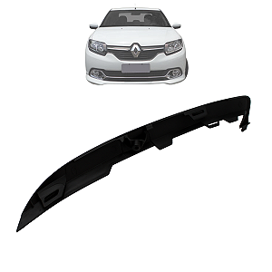 Acabamento Friso Farol Moldura Preto Logan Sandero 2015 2016 2017 2018 2019