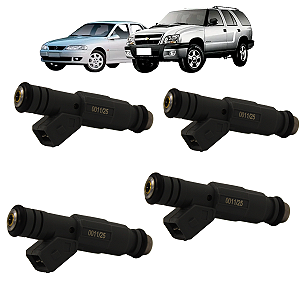 4 Bico Injetor Blazer 2.4 2000 01 02 À 2008 0280155821
