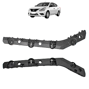 Par Guia Parachoque Traseiro Versa 2021 2022 2023 2024 2025 2026