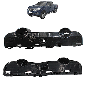 Kit Guia Parachoque Frontier 2017 18 19 2020 2021 2022 Dianteiro