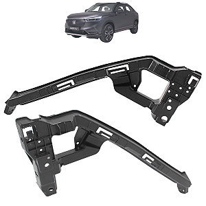 Kit Guia Suporte Farol Dianteiro Hrv 2019 2020 2021 2022