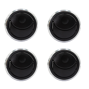 Kit 4 Difusor Saida Ar Logan Sandero 2007 2008 09 10 11 2012 2013