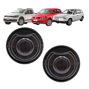 Par Saída De Ar Tela Grade Painel Gol Parati Saveiro G4 G5 2005 Até 2014