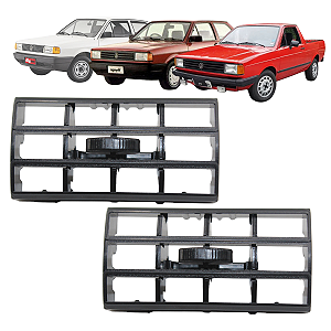 Par 2 Saida Do Ar Grade Tela Gol Parati Saveiro Voyage 1981 82 83 84 85 86 1987