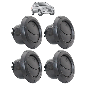 Kit 4 Difusor Saida De Ar Ecosport 2008 2009 2010 2011 2012