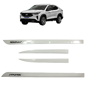 Friso Lateral Porta Fastback 2022 23 24 25 Branco Banchisaa