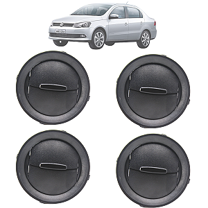 Kit 4 Difusor De Ar Gol Voyage Saveiro G4 G5 G6 2006 Até 2016