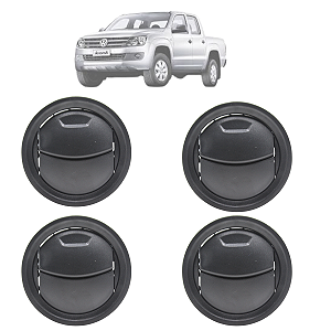 Kit 4 Difusor Saída Ar Amarok 2011 2012 2013 2014 2015 2016