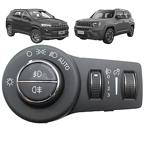 Botão Comando Chave Luz Jeep Renegade Compass Original