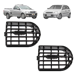 Kit 2 Difusor Saida Ar Corsa 2002 A 2012 Montana 2004 A 2011