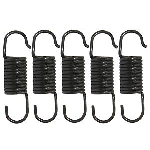 5 Molas Do Assento Do Banco Dianteiro Fiesta 2002 2014 Preto