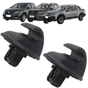 2 Suporte Quebra Sol Sandero 2012 13 14 15 A 2019 Original