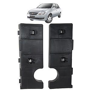 Par Guia De Parachoque Corsa Classic 2011 12 Até 2016 Dianteiro