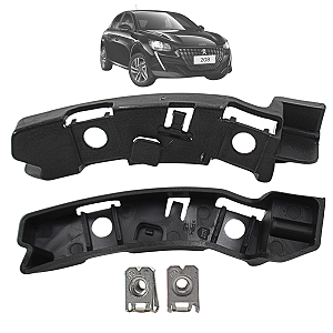 Par Guia Parachoque Dianteiro Peugeot 208 2014 15 16 17 Até 2020