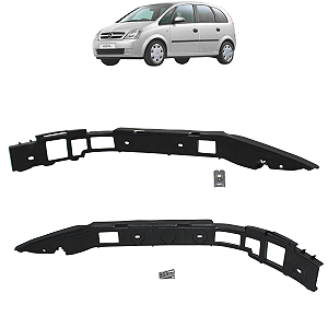Par Guia Suporte Para-Choque Meriva 2003 2004 2005 2006 2007 Até 2012 Traseiro