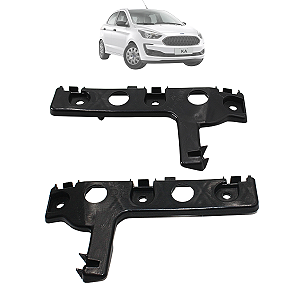 Par Guia Suporte Parachoque Ka 2015 2016 2017 2018 Dianteiro
