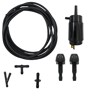 Kit Brucutu Mangueira Bomba Parabrisa Universal Fusca Buggy