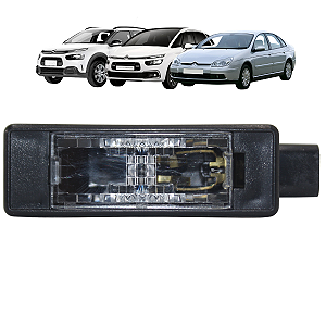 Lanterna Luz Placa Peugeot 2008 208 3008 308 5008 Citroen C4 Cactus C5 DS4