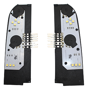 Par Circuito Led Lanterna Traseira Uno 1984 85 86 Até 2004
