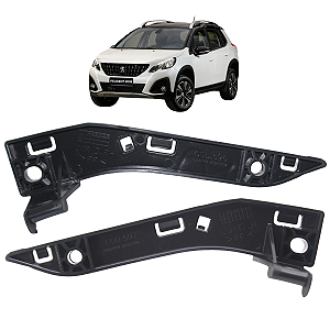 Par Guia Parachoque Dianteiro Peugeot 2008 2015 2016 2017 Até 2022 2023 2024