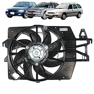 Ventoinha Eletroventilado Com Defletor Escort Zetec Original
