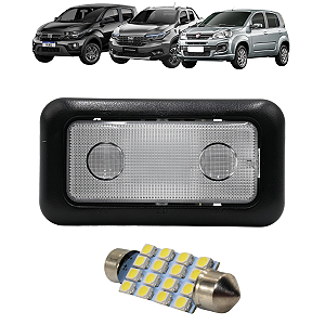 Lanterna Luz Teto Mobi Nova Strada Novo Uno + Led