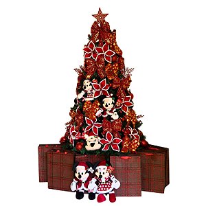 Árvore Natal 2,10mt Tema Disney Mickey & Minnie Original